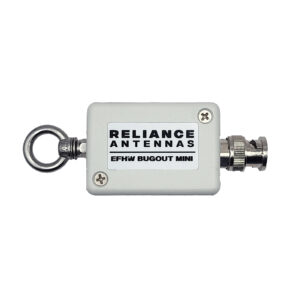 EFHW Bugout Mini White with BNC-M