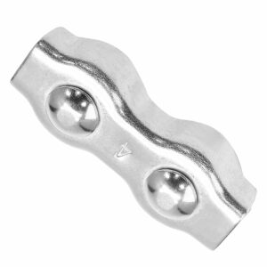 M4 Stainless Steel Duplex Wire Clamp